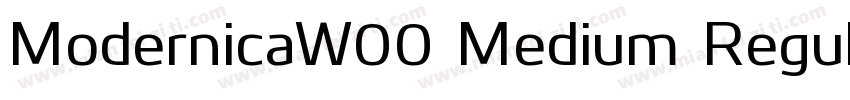 ModernicaW00 Medium Regular字体转换
